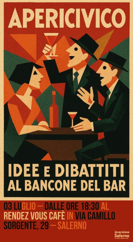 Nasce “AperiCivico”: Il Dibattito sui Temi Cittadini Si Sposta al Bancone del Bar